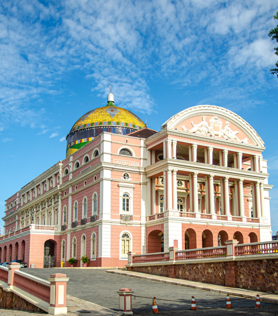 The Amazon Theatre in Manaus, Brazil